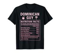 Dominicain Guy Proud Men and Boys Dominicain T-Shirt