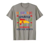 Dominican Hispanic Heritage Pride Roots and Culture T-Shirt