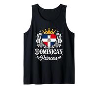 Dominican Princess Dominican Republic Flag Dominican Girl Débardeur