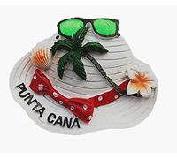 Dominican Punta Cana Aimant de réfrigérateur 3D Cadeau Souvenir Décoration Maison & Cuisine Aimant Réfrigérateur Dominicain Punta Cana Collection