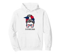 Dominicana Girl Dominican Heritage Dominican Republic Flag Sweat à Capuche