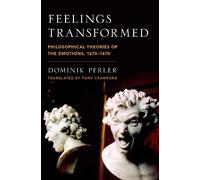 Dominik Perler Feelings Transformed (Relié) Emotions of the Past