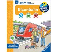 Dominique Conte Wieso? Weshalb? Warum? aktiv-Heft: Eisenbahn: Mit Sticke (Poche)