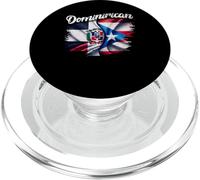 Dominirican DR Dominican Republic Puerto Rico PR Flag Pride PopSockets PopGrip pour MagSafe