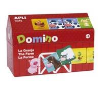 APLI Domino Maisonnette La Ferme – Boîte 28 pièces
