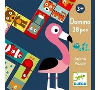 Djeco Domino Animo Puzzle Multicolore (30)