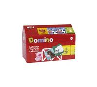 APLI Domino Maisonnette La Ferme – Boîte 28 pièces