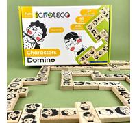 Domino 45 pcs en bois