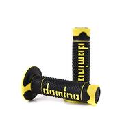 Domino Poignées de guidon cross Full Grip – Noir/Jaune