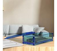 Domino Box résine Moule Silicone Bijoux Rangement Moule Case Moule époxy Moulage 19x15cm rectangulaire DIY Silicone Moule