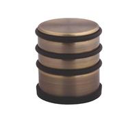 DOMINO Butée de porte DB-04 - Marron M3 - Ø 70 mm x 80 mm - Autonome - Antidérapant - Pas de perçage