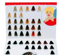 Domino Carte de couleur Couleur des cheveux