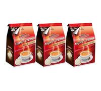 DOMINO Classique - 108 dosettes de café compatibles SENSEO | Dosettes souples intensité 3/5, arabica robusta - café SENSEO équilibré pour maison, bureau, collectivité et pause café