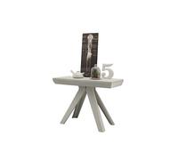 DOMINO Console Joker console 5 rallonges blanche