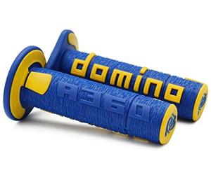 DOMINO - Coppia MANOPOLE BLU/Giallo