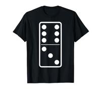 Domino Costume Shirt 6 3 Halloween Group White T-Shirt