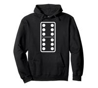 Domino Costume Shirt 6 6 Halloween Group White Sweat à Capuche