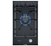 Domino Cuisson au gaz, 30 cm, Vitrocéramique, Noir Bosch PRA3A6B70