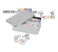 Domino double 12 dans une boîte en métal