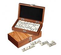 Domino - Double 6 - Bois D'Olive - 28 Pions