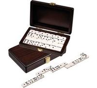 Philos Domino Double 6 boîte en Noyer 20x12.5cm