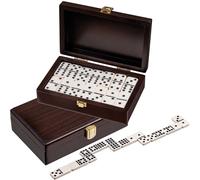 Philos Domino Double 9 Boîte En Noyer