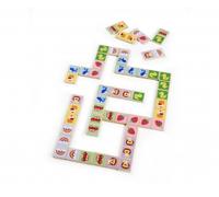 Domino en bois avec images