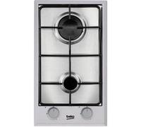 Beko HDCG 32220 FX Acier inoxydable Intégré 29 cm Gaz 2 zone(s)