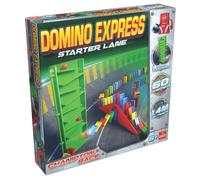 Goliath Jeu de construction Domino Express Starter Lane – Dès 6 ans, courses de dominos, 1+ joueur
