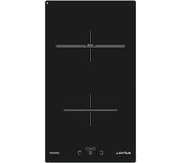 Airlux ATI322BK - Table de cuisson à induction - 2 plaques de cuisson - Niche - largeur : 27 cm - profondeur : 49 cm - noir Noir G