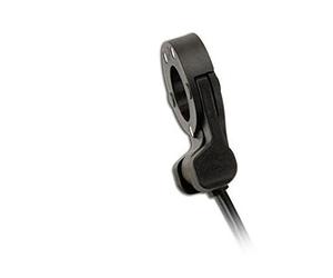 DOMINO Interrupteur Electronique Double Bouton-Poussoir pour Bicyclette et Moto de Rue - Poignées de Guidon de Bicyclette - Poussoir de Guidon