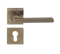 Domino Lot de poignées de porte Jane-qr M3 Bronze PZ/bureau