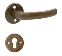 Domino Lot de poignées de porte PRO-R M3 Bronze PZ/bureau