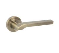 domino Nemo-R M3 Poignée de porte pour porte de chambre, de bureau, de cave et porte intérieure en aluminium bronze