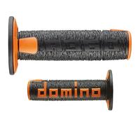 Domino Poignée Off-Road A360 pour moto - Noir et Orange - Neuf