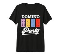 Domino Party Loves Jeu de société Dominos Classiques T-Shirt Haut de Gamme