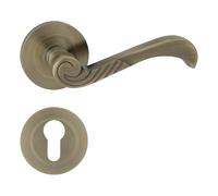 Domino Poignée de porte casablanka CD-R M3 laiton PZ de Cylindre profilé [Cylindre profilé]