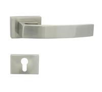 Domino Poignée de porte Minimal de RT M9 PZ et nickel pour cylindre profilé [Cylindre profilé]