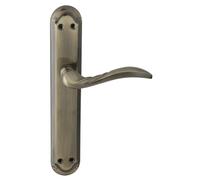 domino Poignée de porte PETRA M3 Blind pour porte de chambre - Ensemble de poignées longues