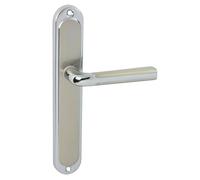 Domino Poignée de porte Rio M6/M9 Chrome de nickel BL
