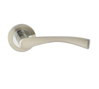 Domino Poignée de porte Romana de r M6/M9 Chrome de nickel
