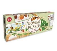 Domino puzzle - La nature au fil des mois 24 pieces de domino - Adeline Ruel - Flammarion Jeunesse Pere Castor - Boîte ou accessoire - Jeux livres objets
