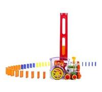 Domino Rall modèle de train électronique enfants jouet coloré ensemble fille garçon enfants cadeau - Blanc Blanc G