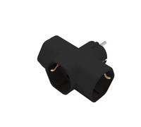 CHACON Domino Schuko 3x16A - noir