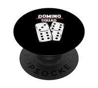 Domino Squad | Dominos Bones | Joueur de Domino PopSockets PopGrip Adhésif