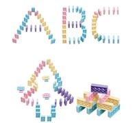 Domino Train Toy Set - Self-Loading Train, Interactive Domino Game | Motorized Laying Machine with Music and Light, Educational Toy for Preschoolers, Creative Activity for Boys and Girls