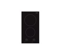 Domino vitrocéramique 29cm 2 foyers noir TK2VM