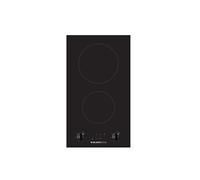 Domino vitrocéramique 29cm 3000w noir Glem Gas GTH32K01