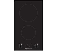 Domino vitrocéramique 29cm 3000w noir Glem Gas GTH32K01 noir G