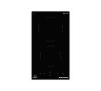 Glem Table domino vitrocéramique GTH32T 30 cm 3000 W Noir